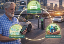 Aldo Vendramin destaca a mobilidade inteligente com tecnologia e planejamento urbano.